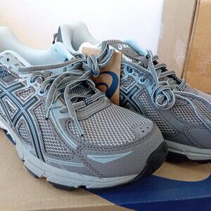 ASICS Gel-Venture 6 Running Carbon / Soft Sky Womens Size 10 BRAND NEW